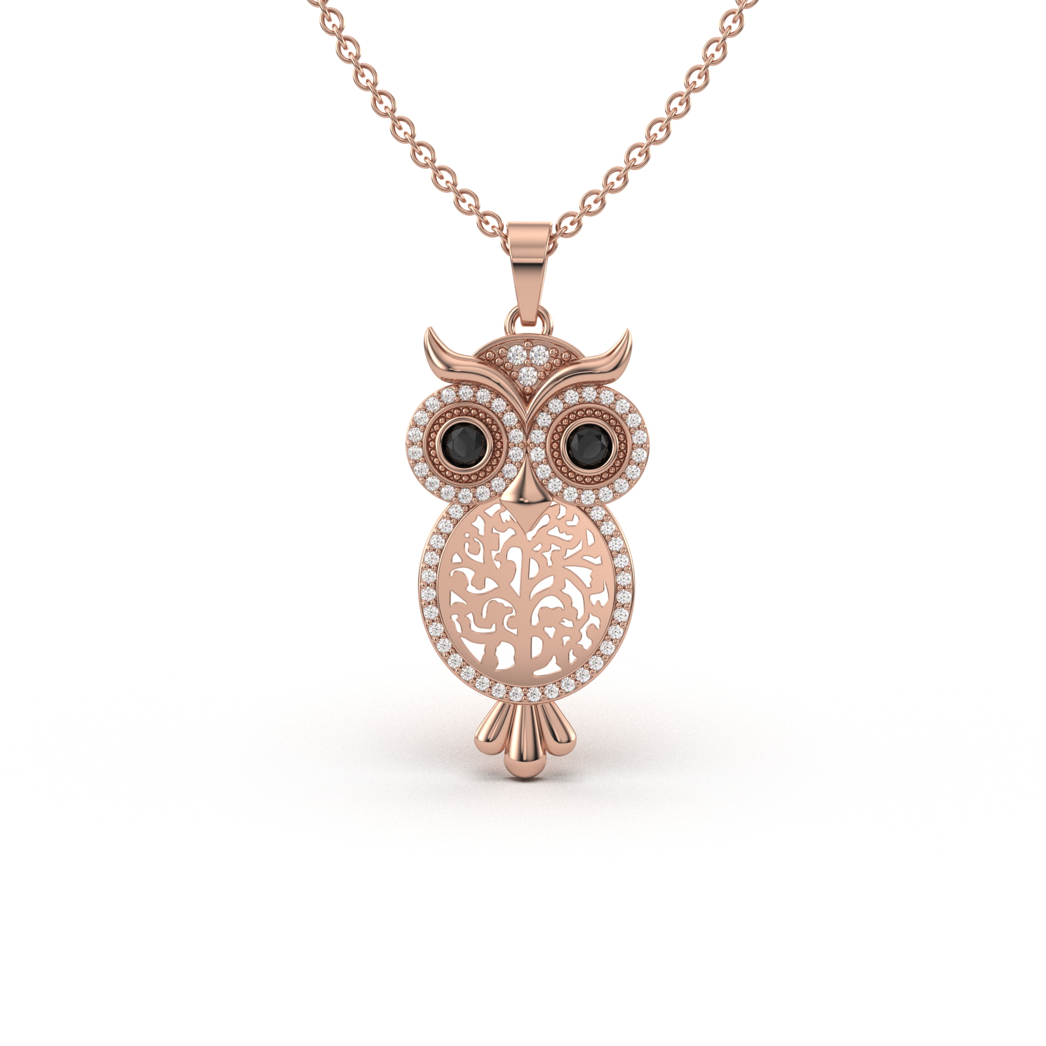 Sparkling Owl Charm 7 Sparkling Owl Charm