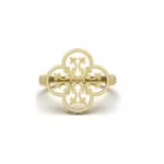 Filigree Clover Ring 11 Filigree Clover Ring