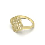 Filigree Clover Ring 12 Filigree Clover Ring