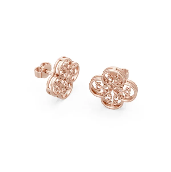 Filigree Clover Earrings