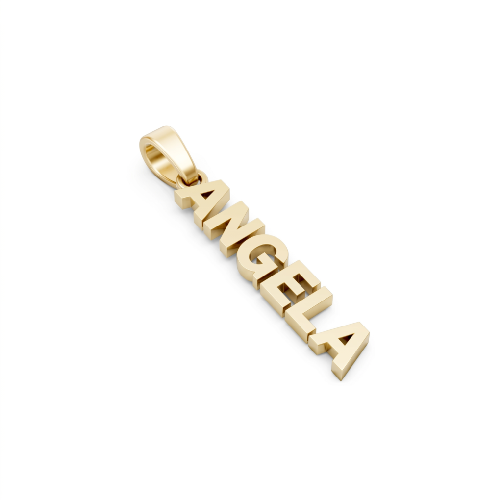 Personalized Name Pendant