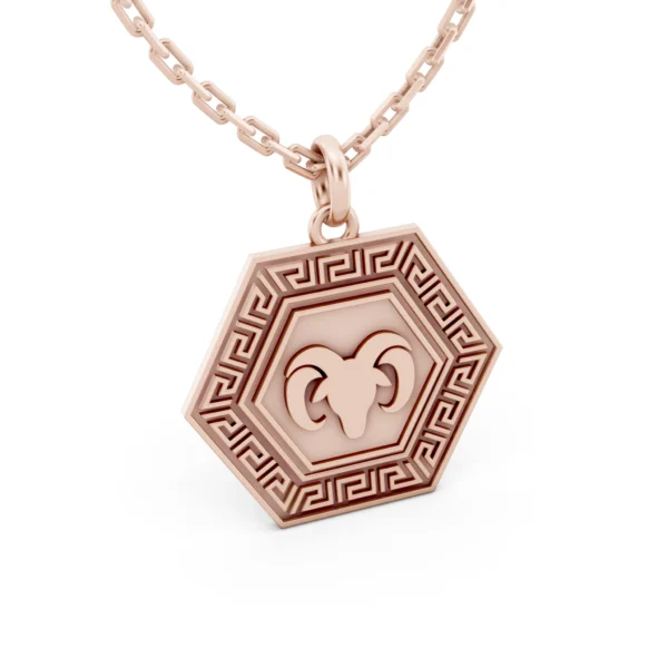 Aries Zodiac Necklace