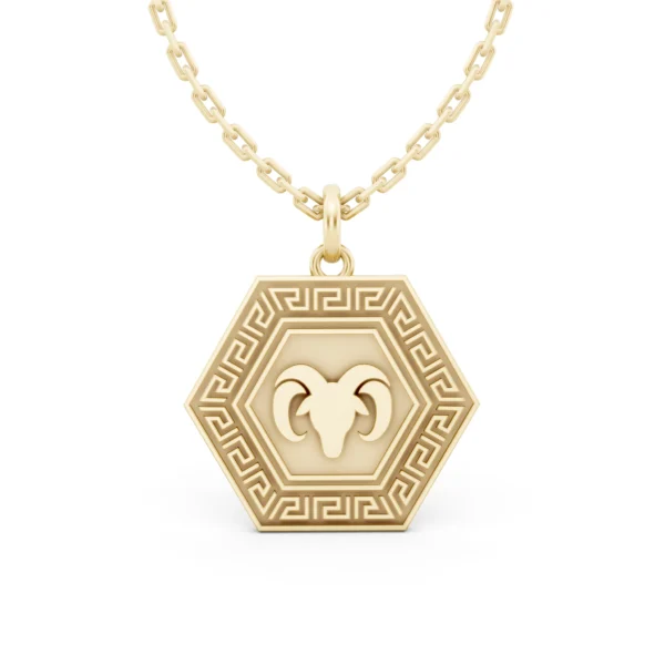 Aries Zodiac Necklace