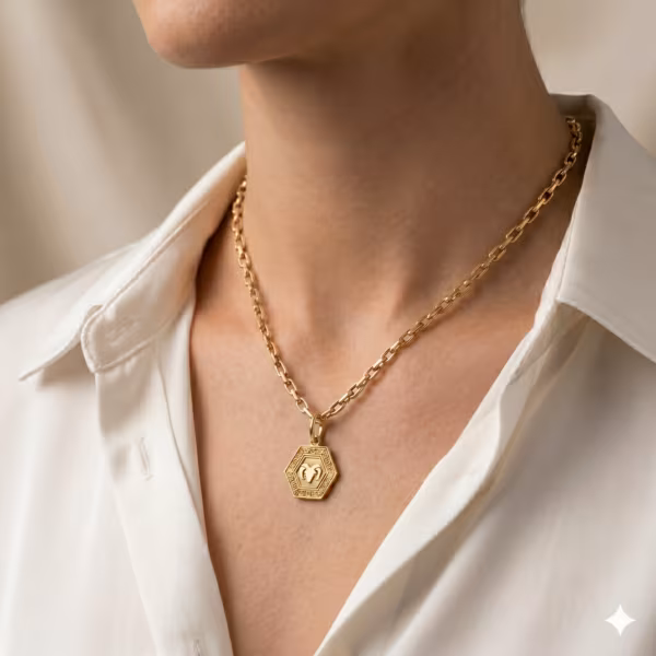 Aries Zodiac Necklace