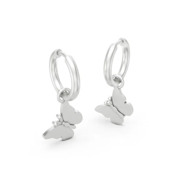 Butterfly Drop Earrings