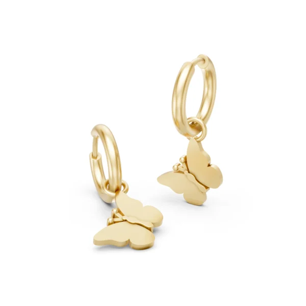Butterfly Drop Earrings