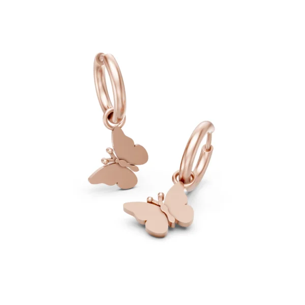 Butterfly Drop Earrings