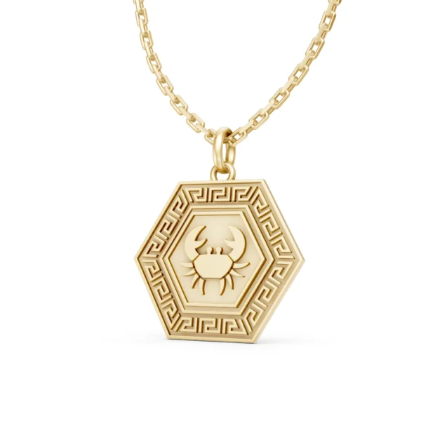 Cancer Zodiac Necklace