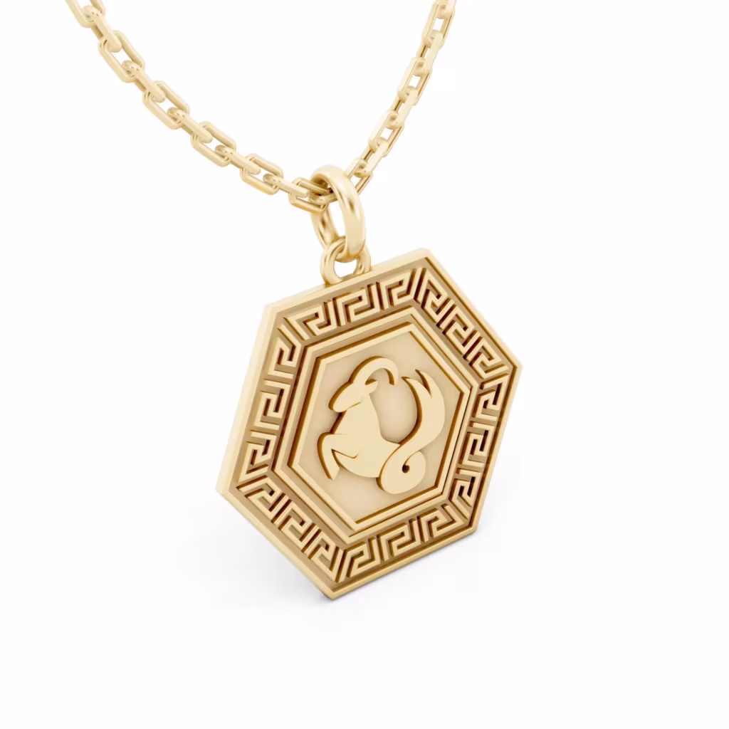 Capricorn Zodiac Necklace