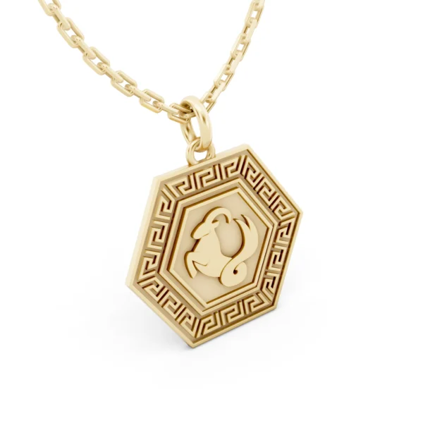 Capricorn Zodiac Necklace