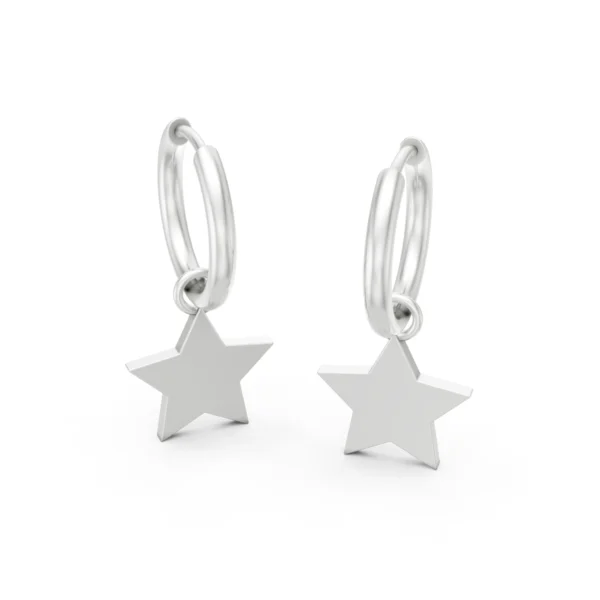 Dainty Star Earrings