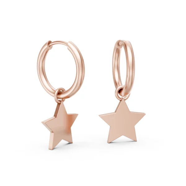 Dainty Star Earrings