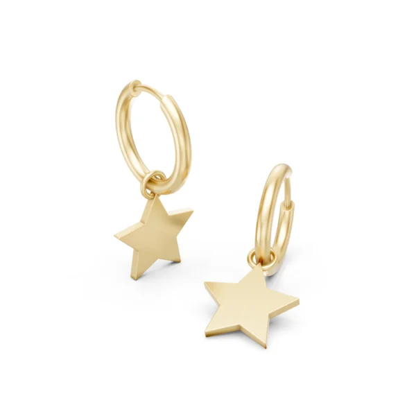 Dainty Star Earrings