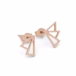 Deco Triangle Earrings