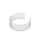Honeycomb Cuff Bangle