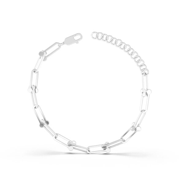 Modern Paperclip Bracelet