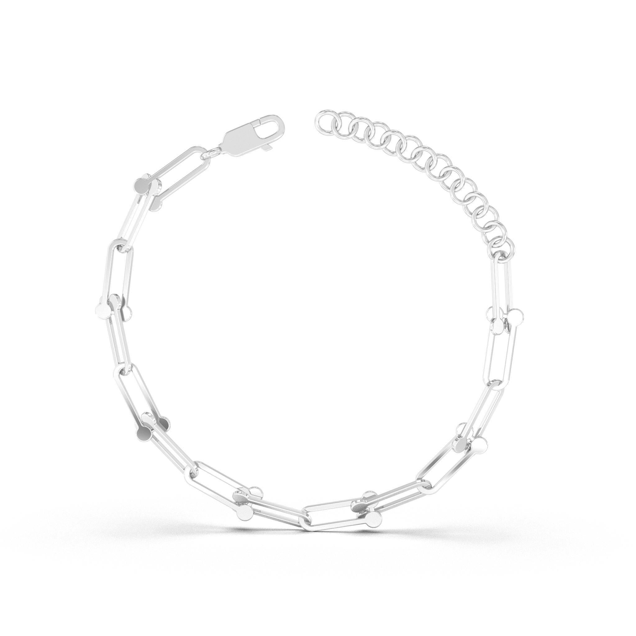 Modern Paperclip Bracelet 1 Modern Paperclip Bracelet