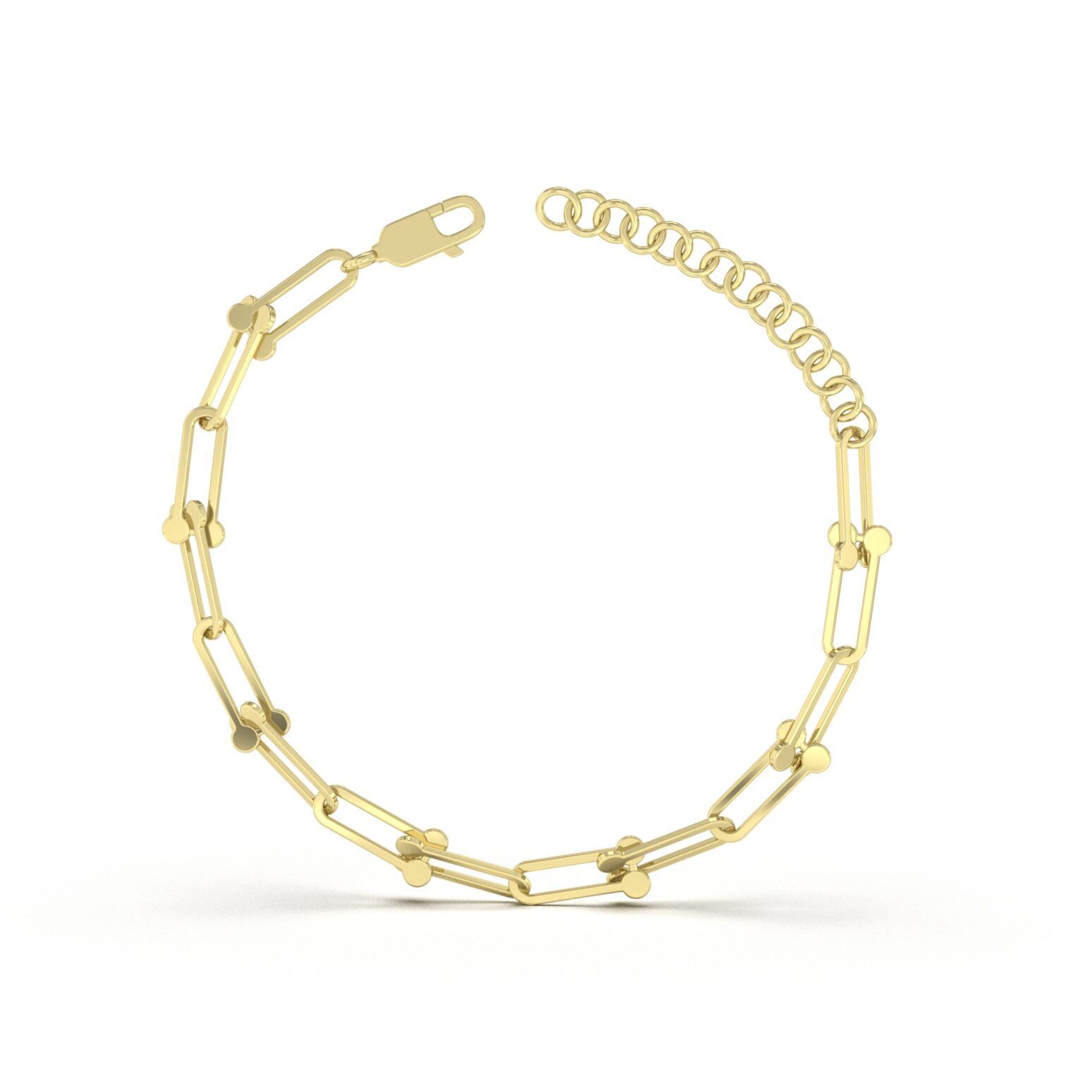 Modern Paperclip Bracelet