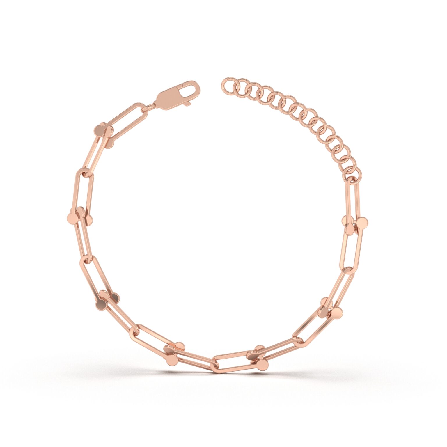 Modern Paperclip Bracelet