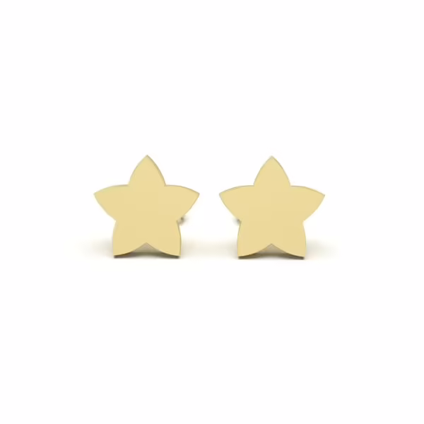 Floral Star Stud