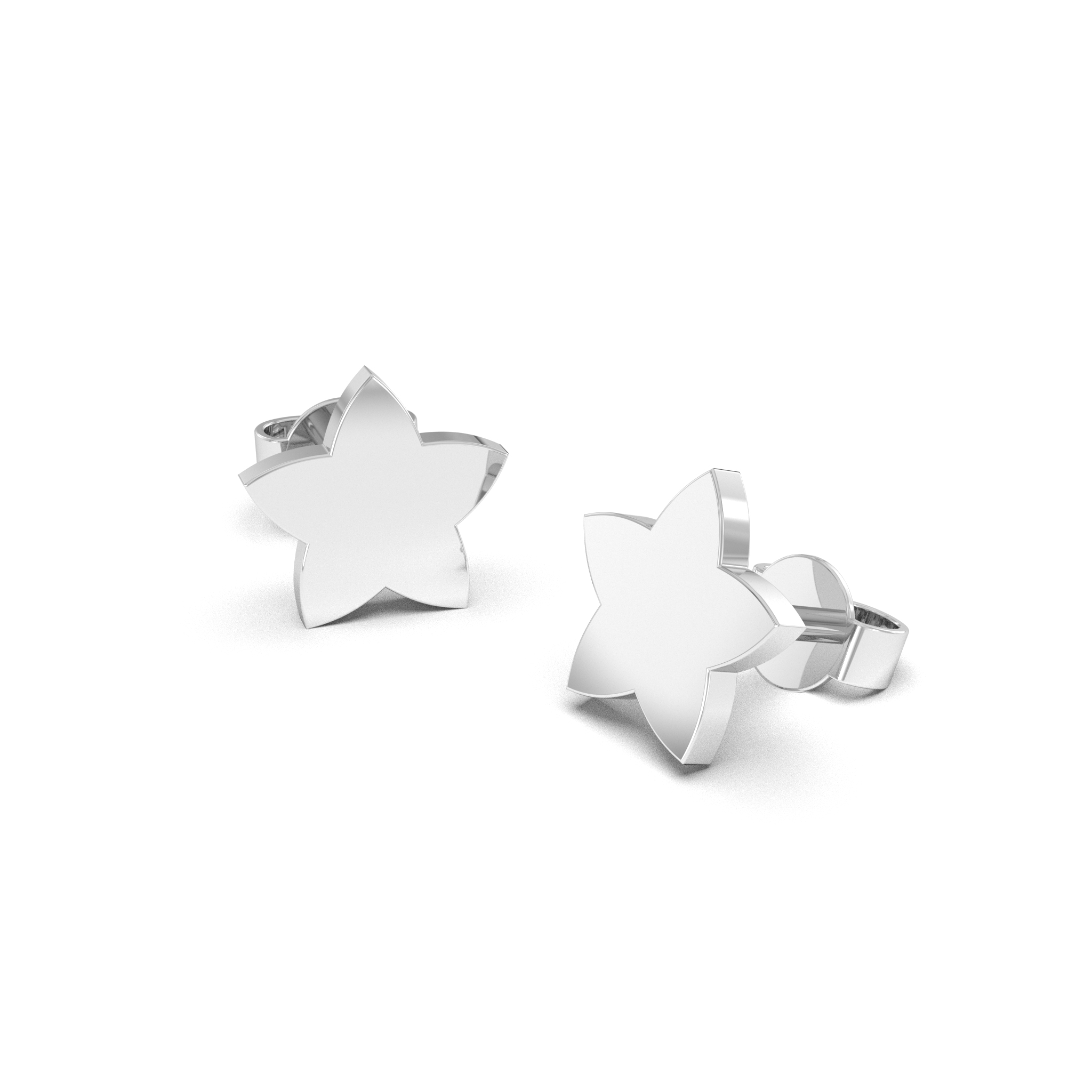 Floral Star Stud