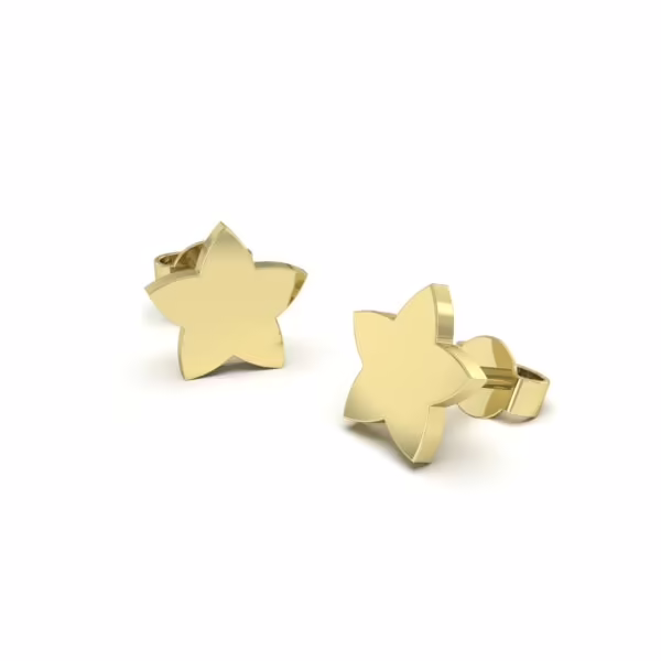 Floral Star Stud