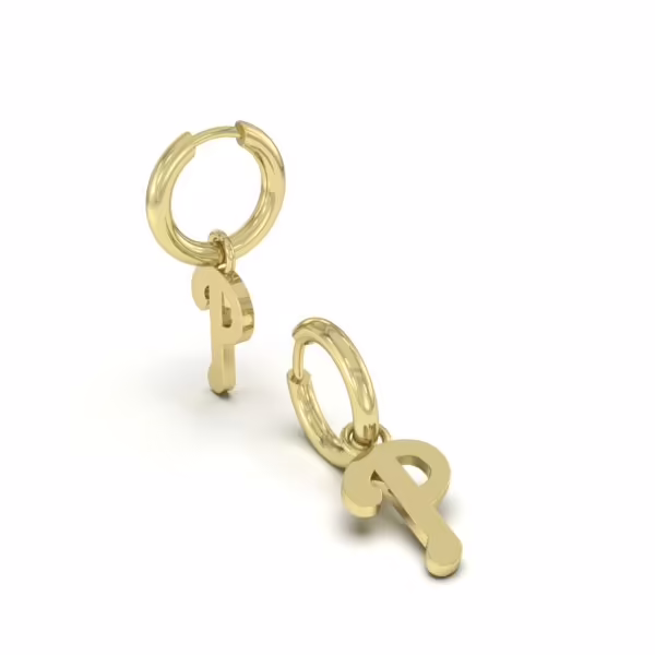 Personalized Letter Hoops