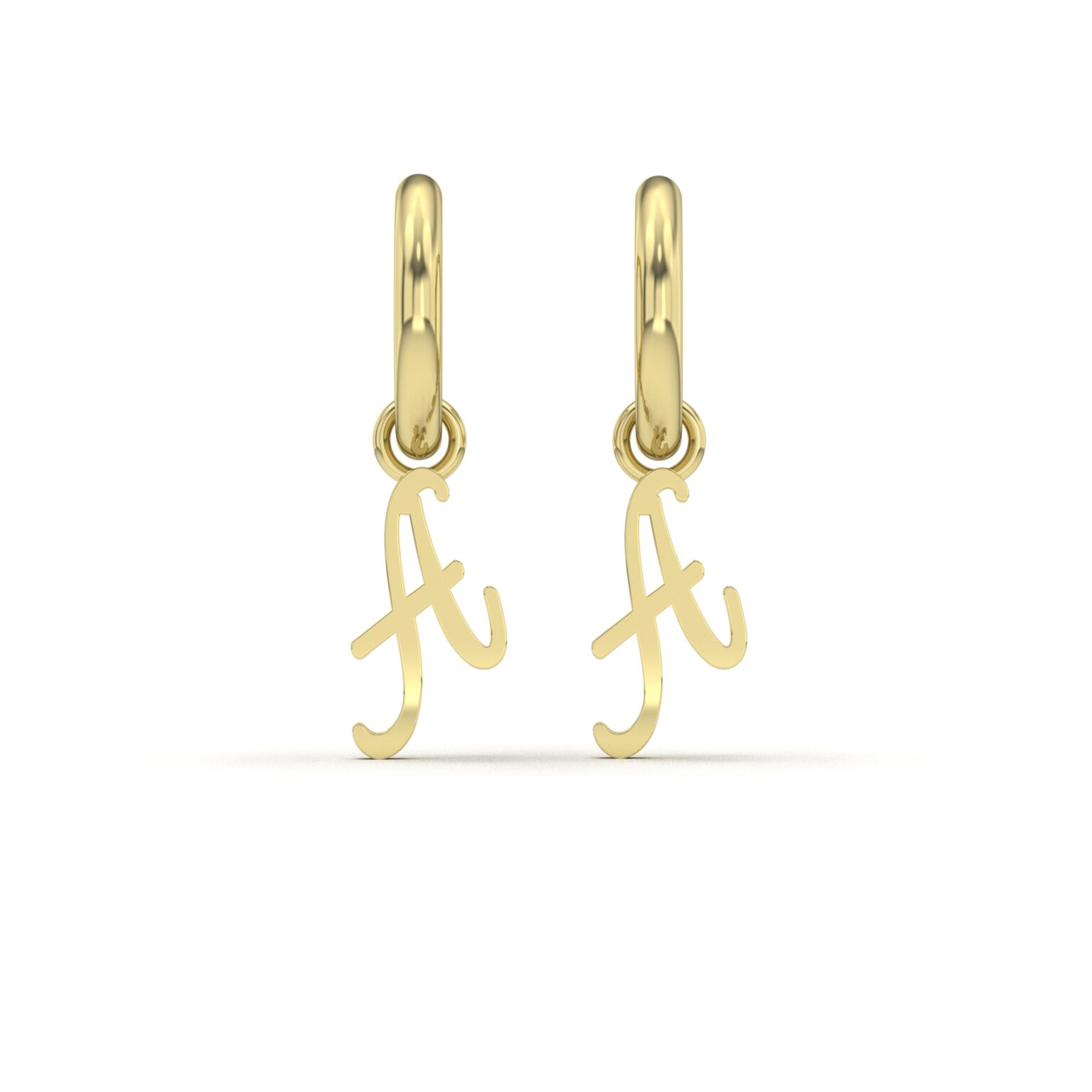 Initial Dangle Earrings