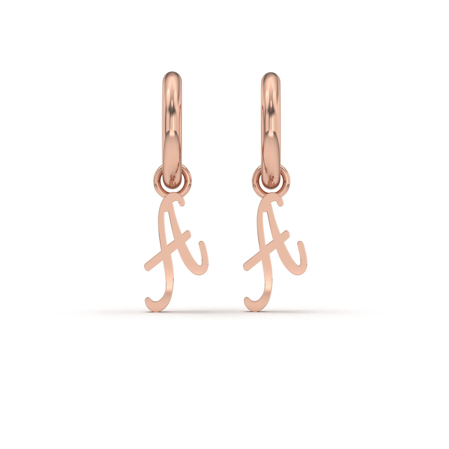 Initial Dangle Earrings