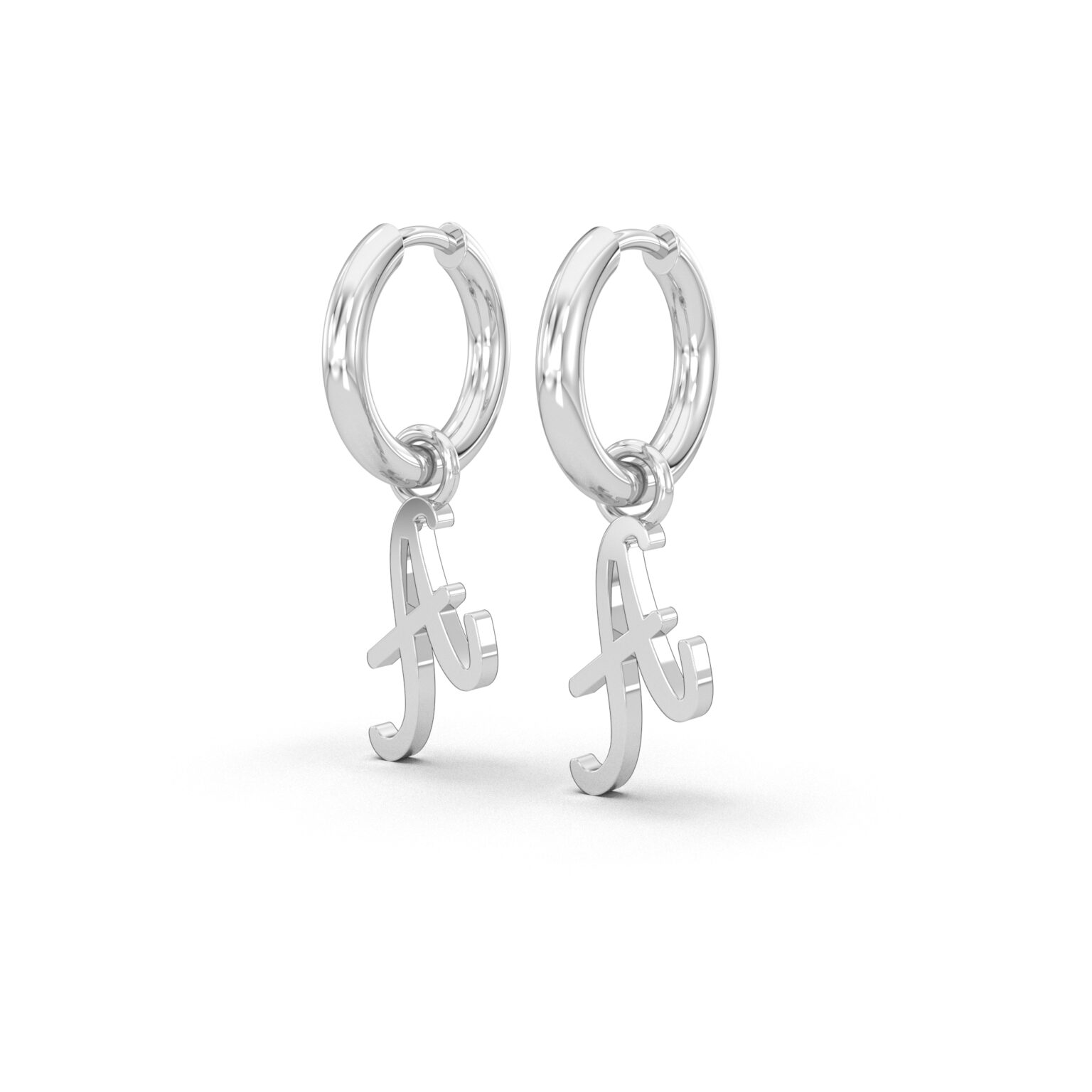 Initial Dangle Earrings