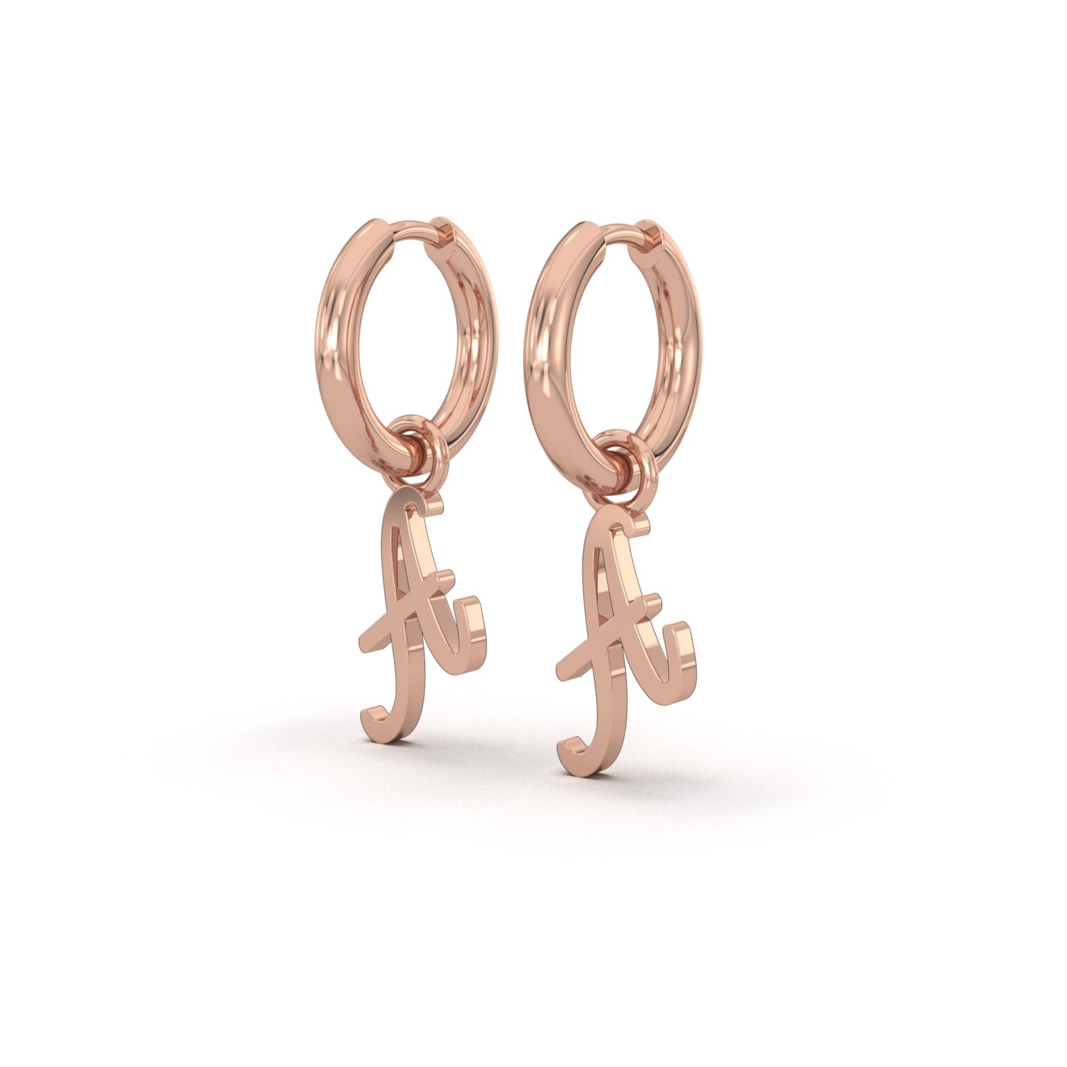 Initial Dangle Earrings