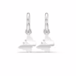 Butterfly Dangle Hoops