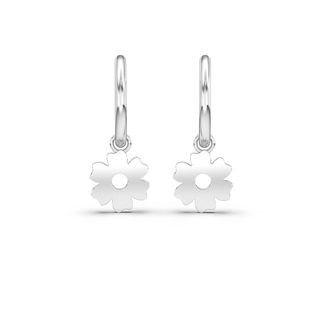 Minimalist Blossom Earrings