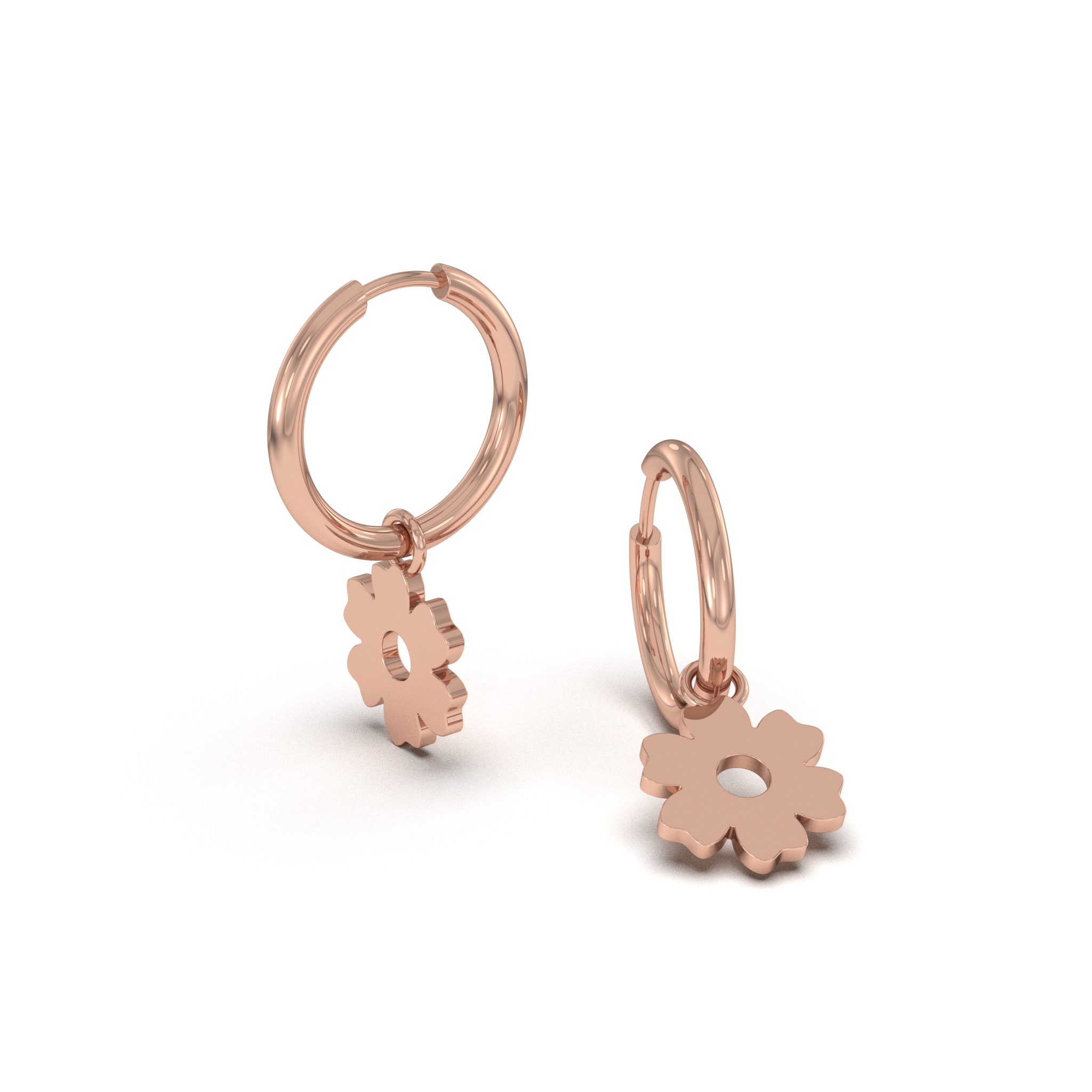 Minimalist Blossom Earrings
