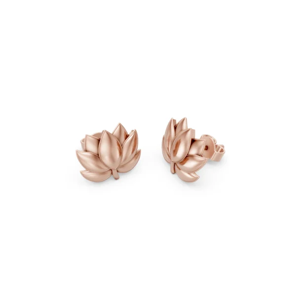 Lotus Flower Earrings