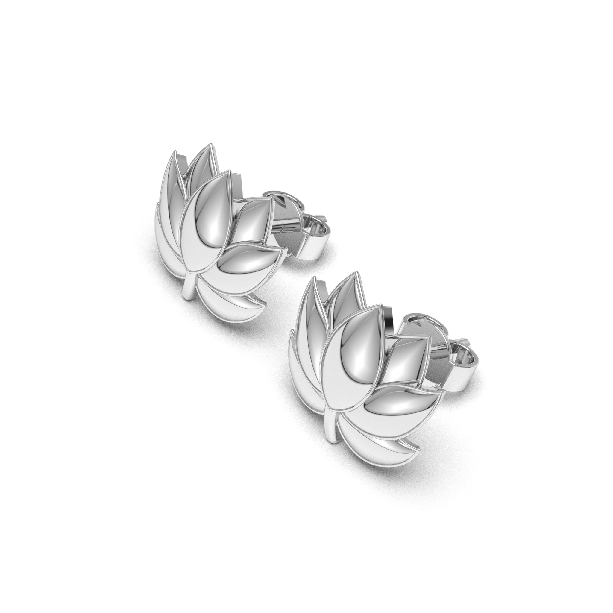 Lotus Flower Stud