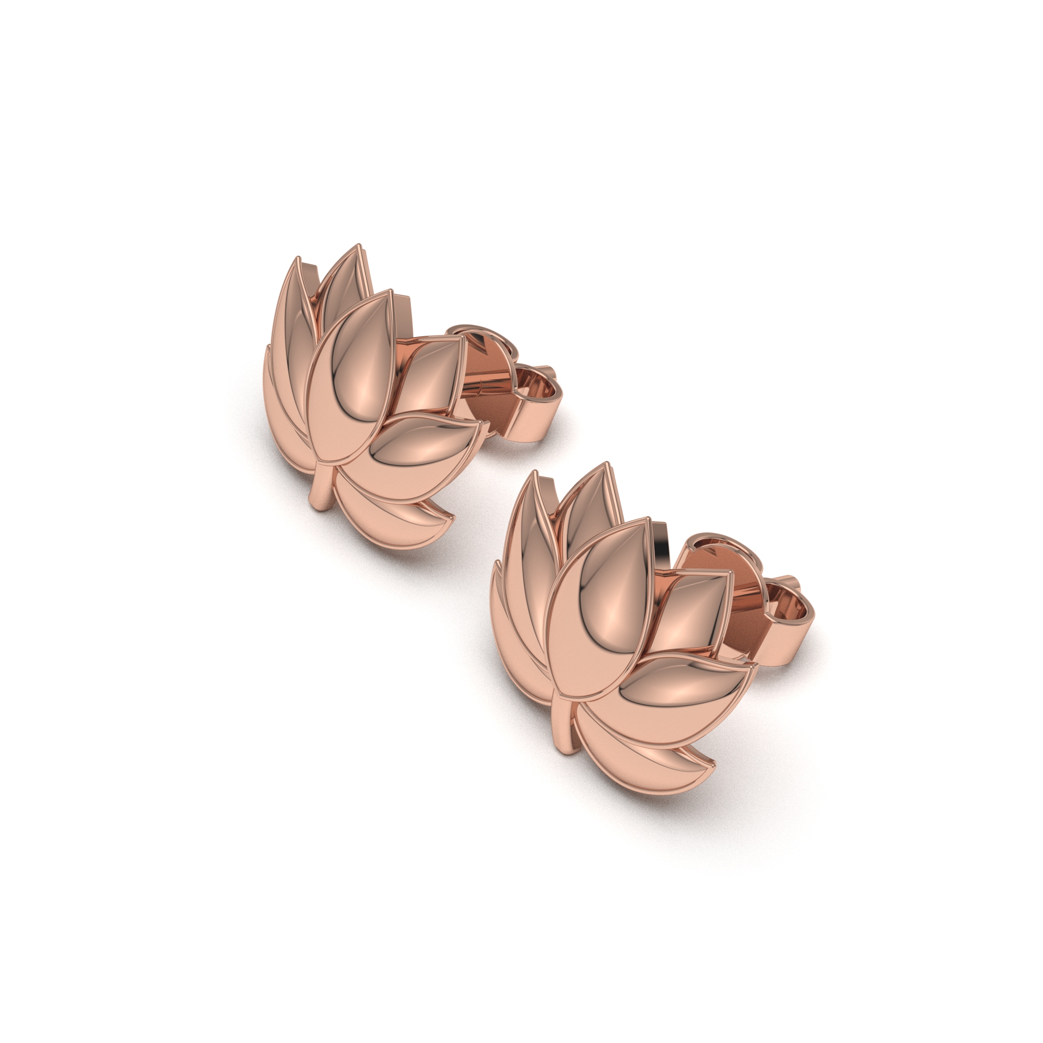 Lotus Flower Stud