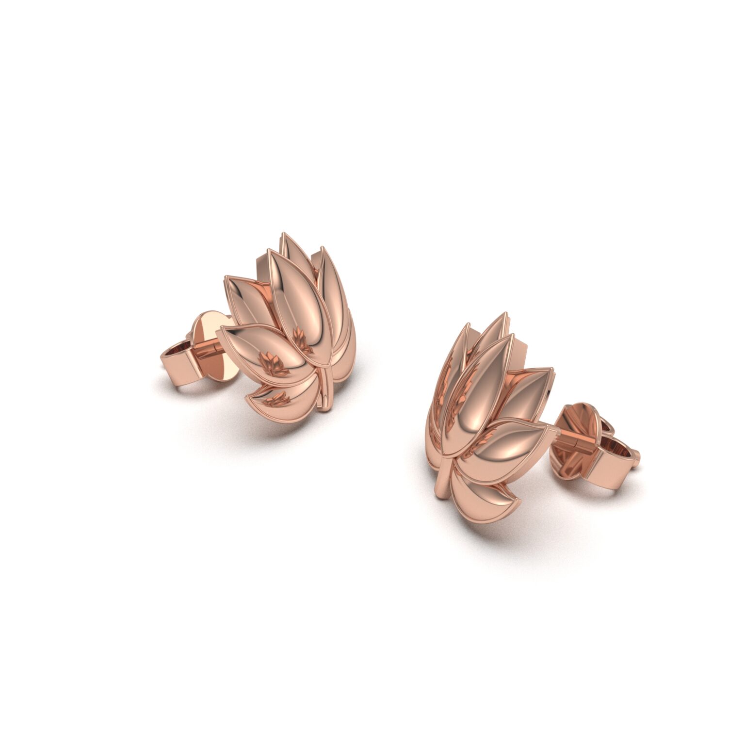 Lotus Flower Stud