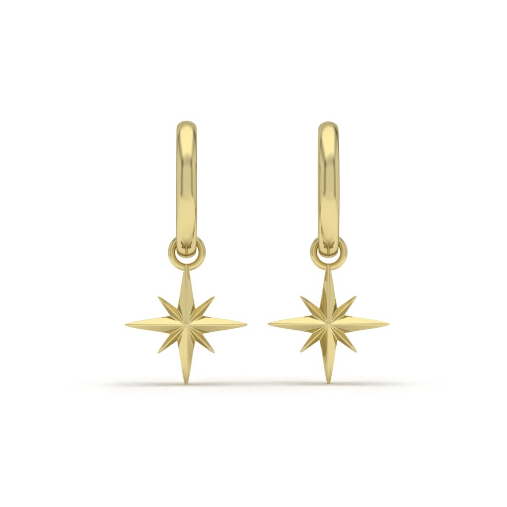 Starburst Drop Earrings