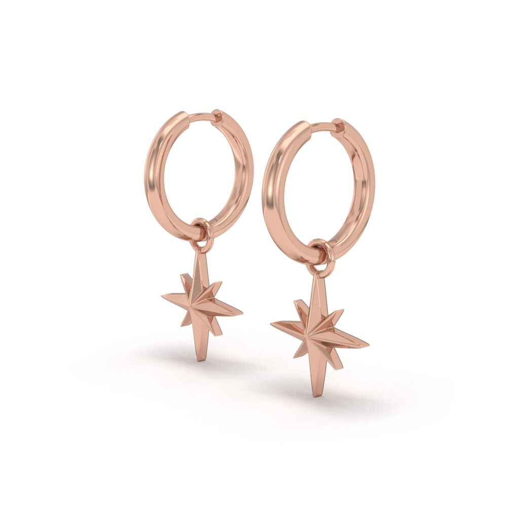 Starburst Drop Earrings