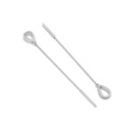 Diamond Teardrop Threader