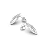 Minimalist Navette Earrings