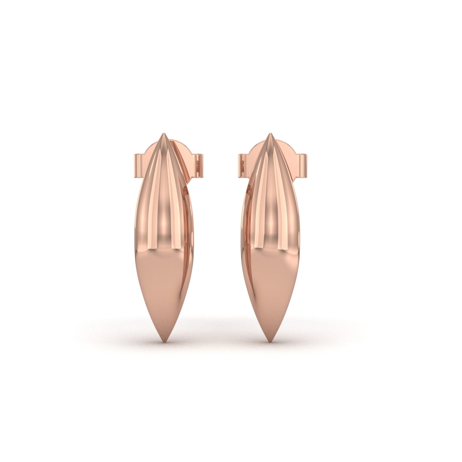 Minimalist Navette Earrings