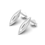 Minimalist Navette Earrings