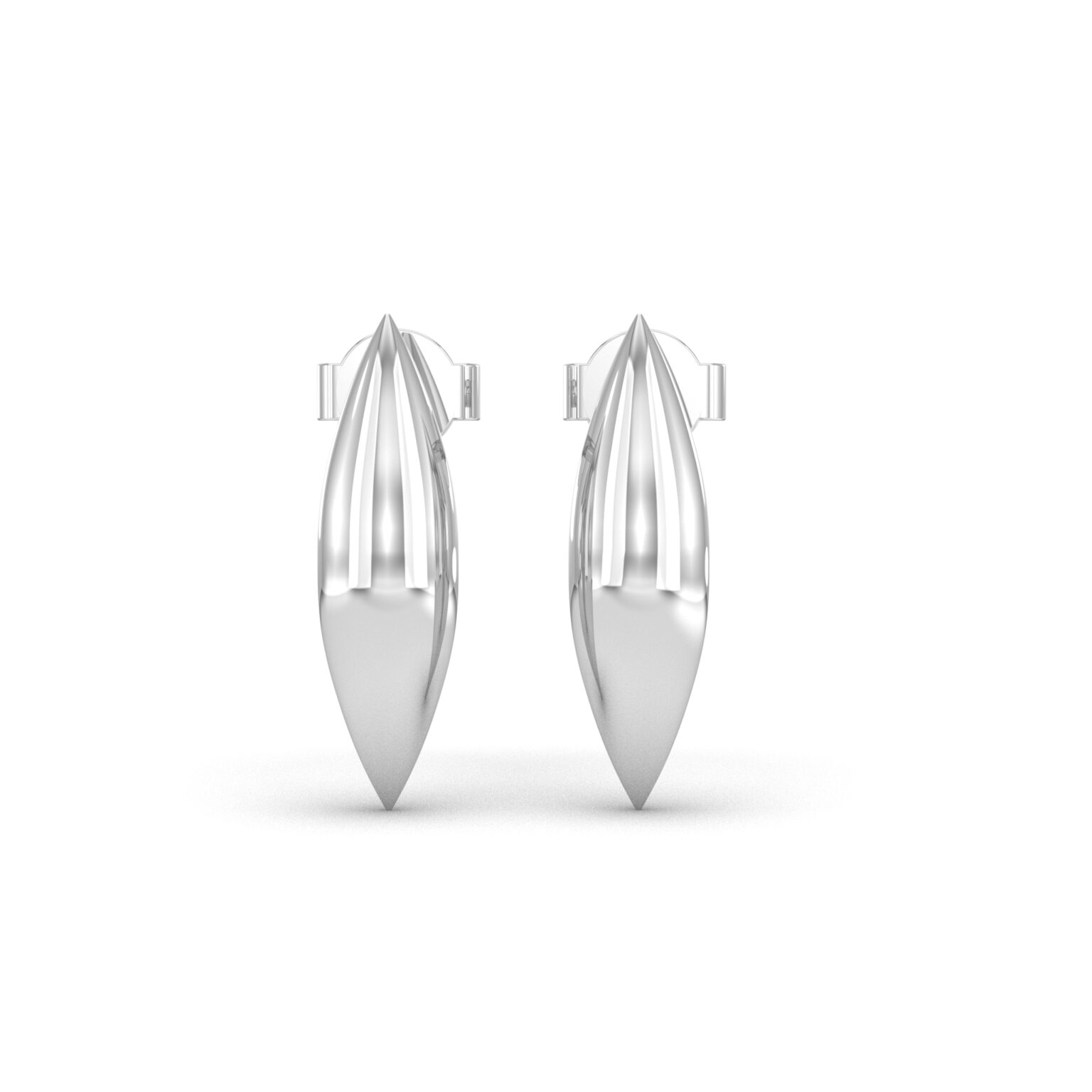 Minimalist Navette Earrings