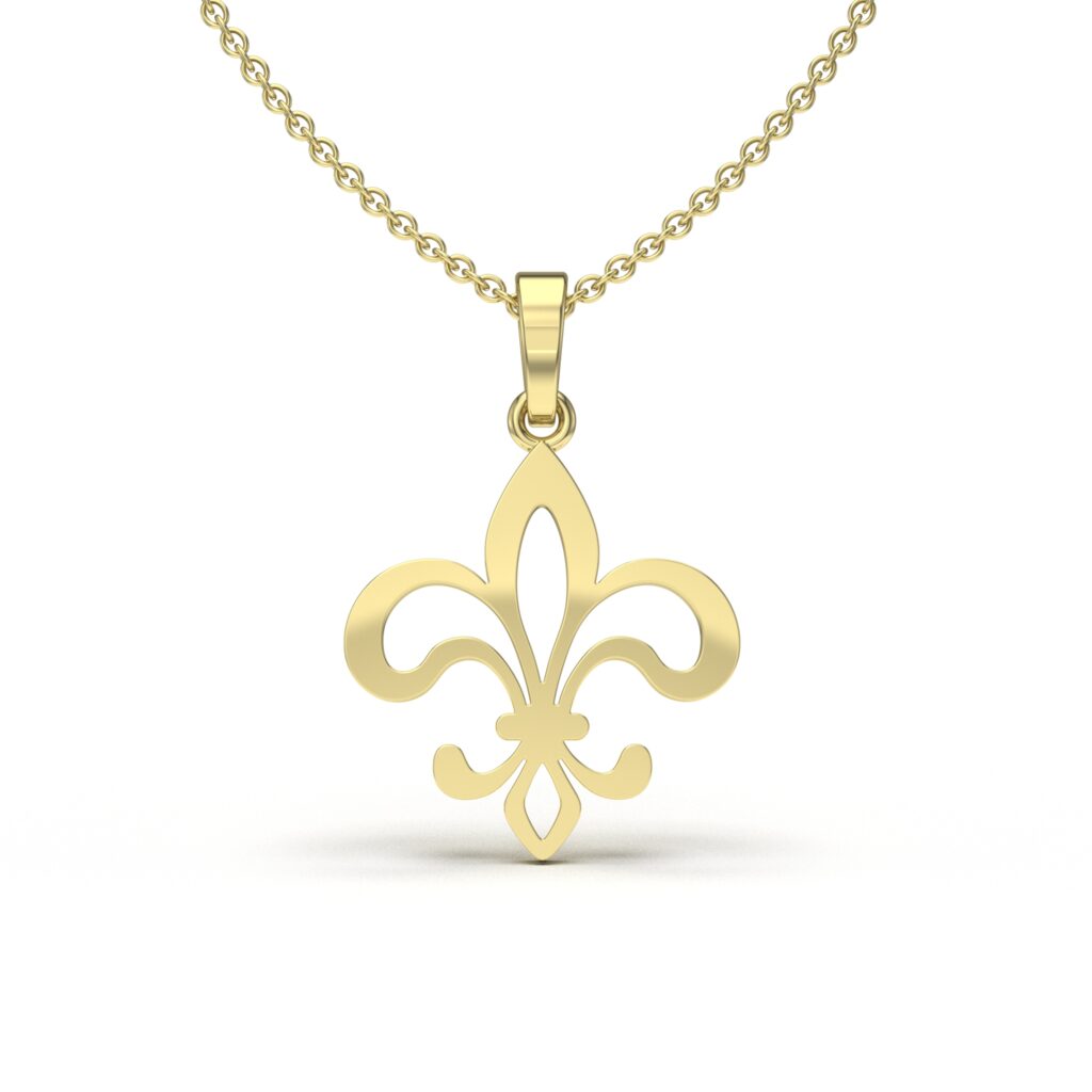 Fleur-de-Lis Charm