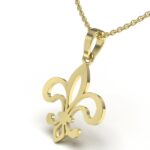 Fleur-de-Lis Charm