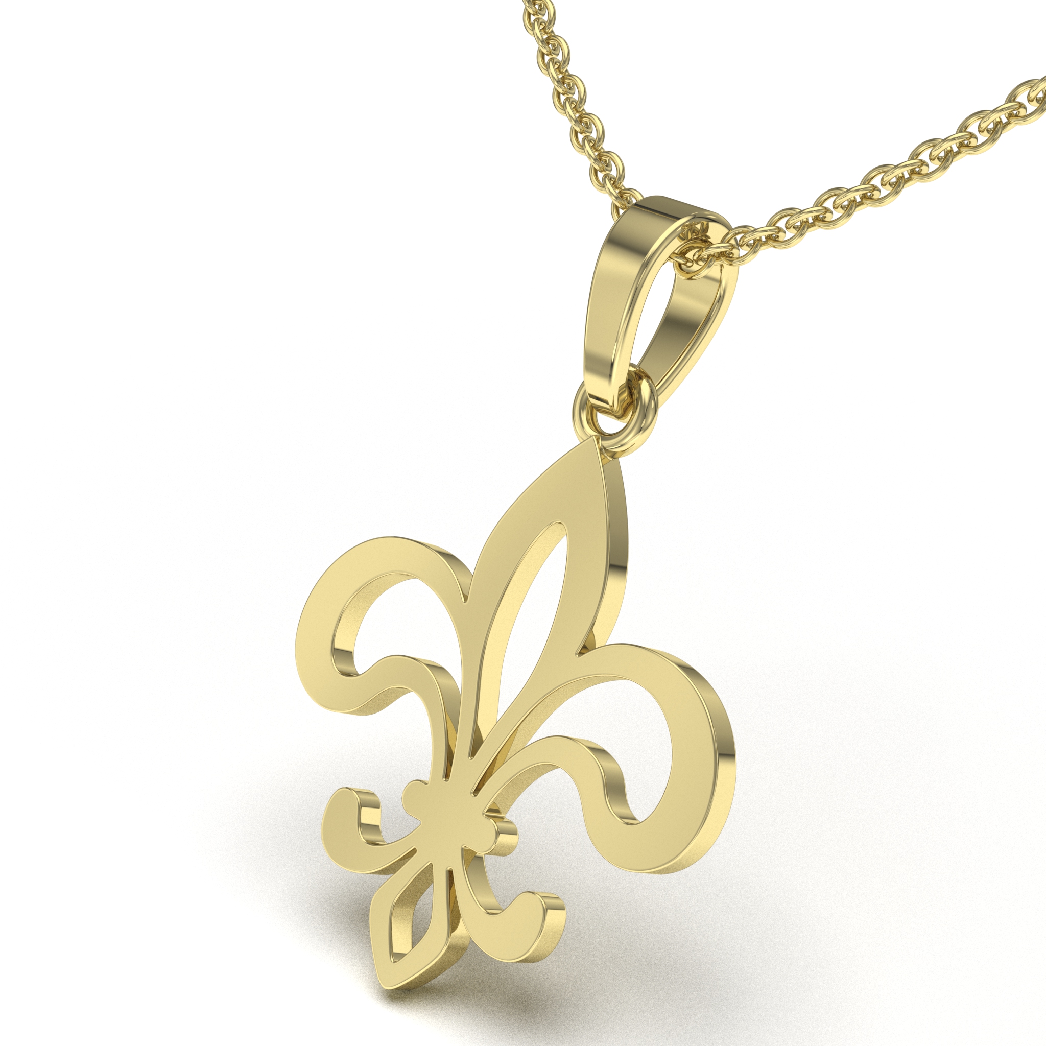 Fleur-de-Lis Charm