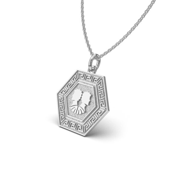Gemini Meander Pendant