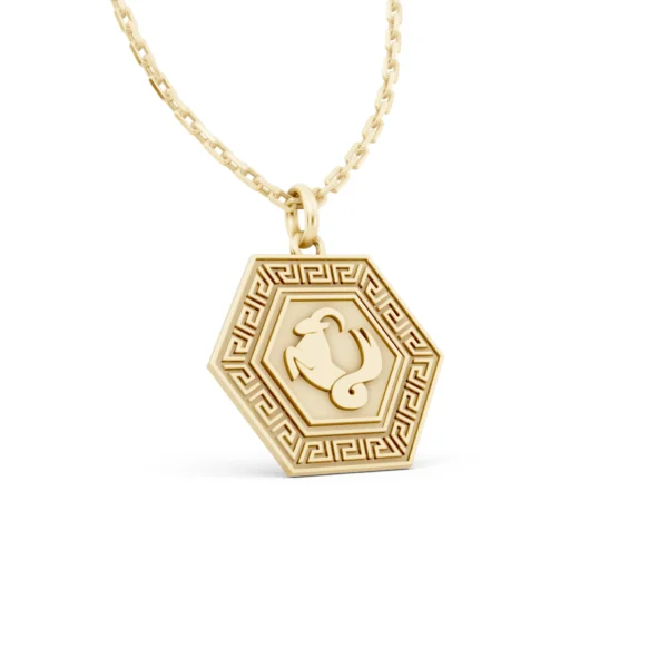 Capricorn Zodiac Necklace
